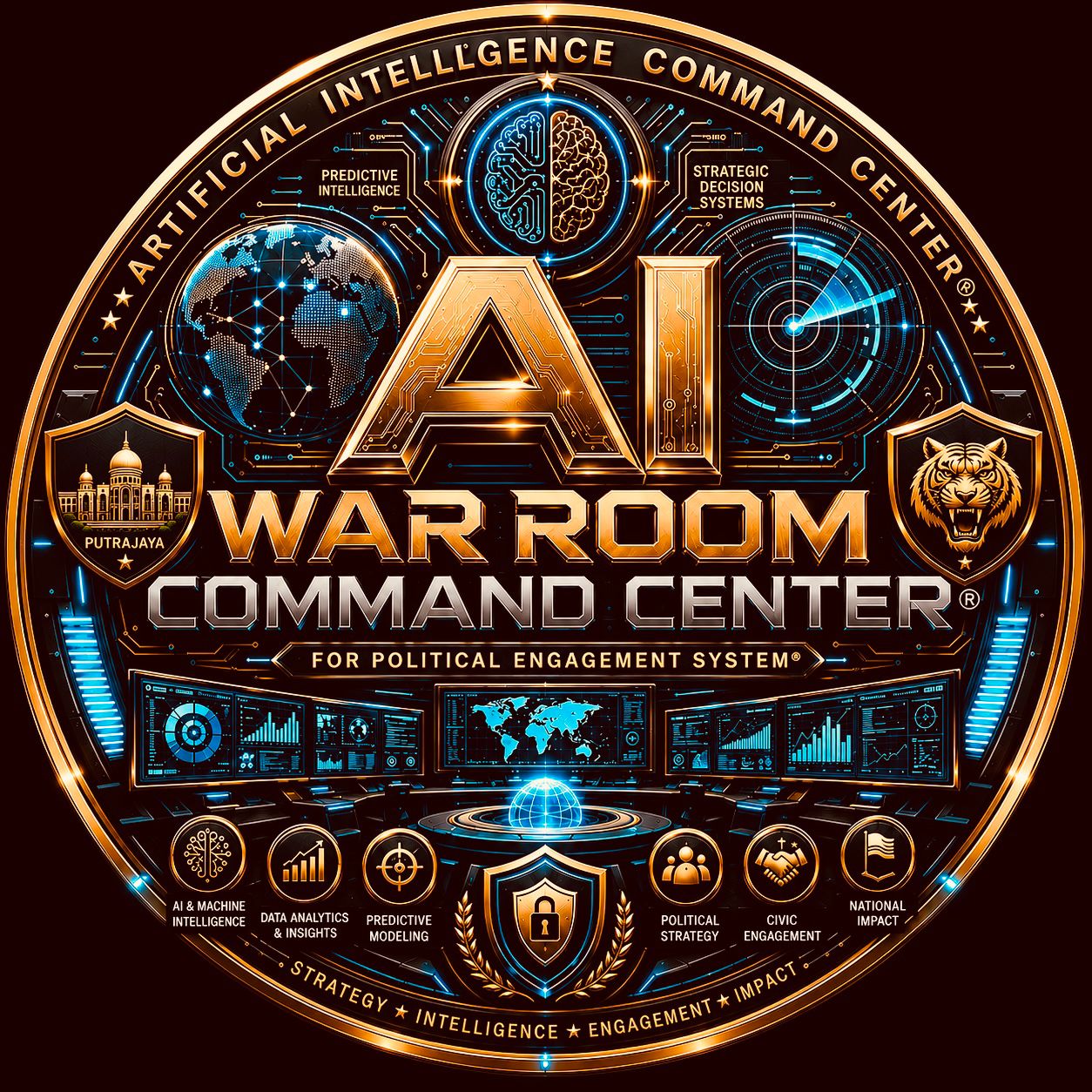 AI War Room Command Center